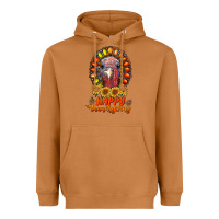 Meerkat happy thanksgiving gemstone Heavyweight Hoodie - RanaPortraitStore