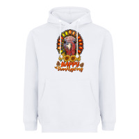 White happy thanksgiving gemstone Heavyweight Hoodie - RanaPortraitStore