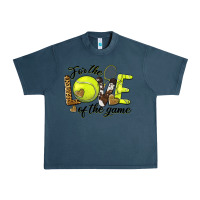 Midnight Navy for the love of the game tennis Urban Heavy Tee - BarkalooDesign