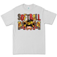 Dove Grey softball mom messy bun Premium Tee - Zillion Design Studio