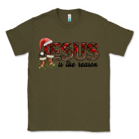 Army Green jesus in the reason Classic Tee - AdoDesignShop