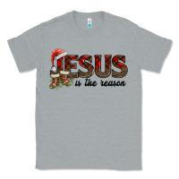 Heather Grey jesus in the reason Classic Tee - AdoDesignShop