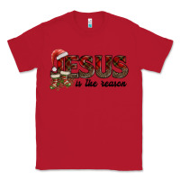 Red jesus in the reason Classic Tee - AdoDesignShop