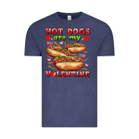Vintage Denim hot dogs are my valentine Vintage Tee - AdoDesignShop