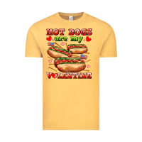 Vintage Mustard hot dogs are my valentine Vintage Tee - AdoDesignShop