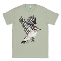 Matcha Flying Downy Woodpecker Classic Tee - LillyAllenDesigns