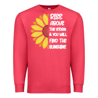 Cardinal Rise Above The Storm You Will F and The Sunshine Premium Sweatshirt - Bettercallsaul