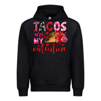 Black tacos are my valentine Urban Hoodie - OliviaCreatesArt