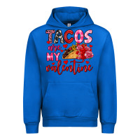 Cobalt tacos are my valentine Urban Hoodie - OliviaCreatesArt