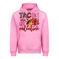 Fuchsia Pink tacos are my valentine Urban Hoodie - OliviaCreatesArt