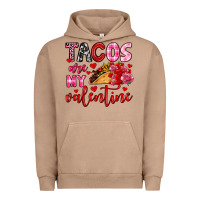 Pigment Burro tacos are my valentine Urban Hoodie - OliviaCreatesArt