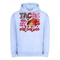 Pigment Grape Ice tacos are my valentine Urban Hoodie - OliviaCreatesArt