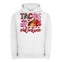 Pigment Lunar Rock tacos are my valentine Urban Hoodie - OliviaCreatesArt