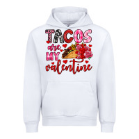 White tacos are my valentine Urban Hoodie - OliviaCreatesArt