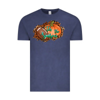 Vintage Denim tis the season football pumpkin Vintage Tee - AdoDesignShop