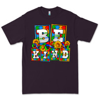 Plum bee kind autism Premium Tee - AdoDesignShop