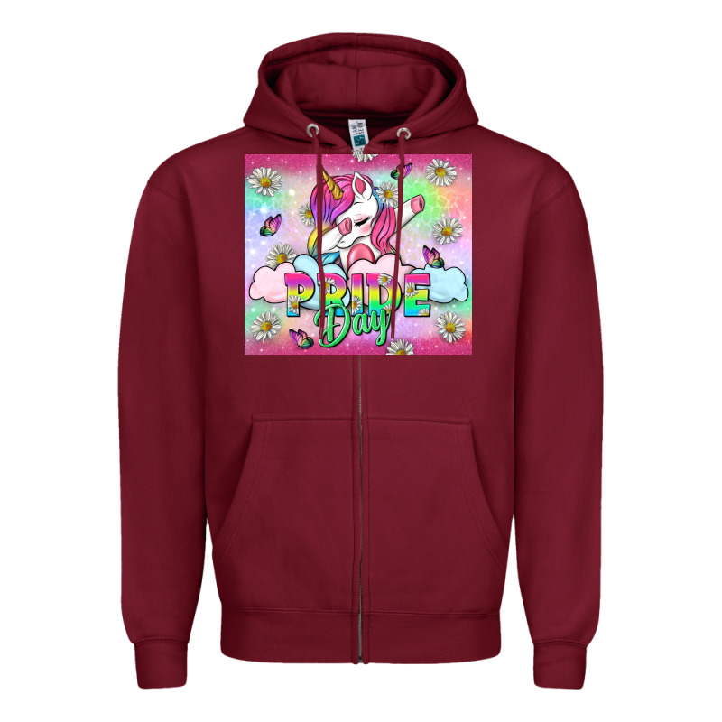 Pride Day Lgbtq+ Tumbler Zipper Hoodie by BundleAndBundleShop | Teevron
