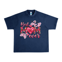 Navy best mom ever Urban Heavy Tee - NancyCooperArtShop