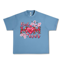 Pebble Blue best mom ever Urban Heavy Tee - NancyCooperArtShop