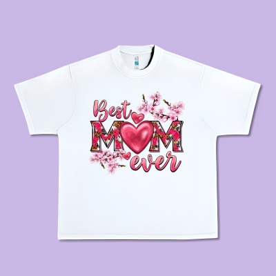 Best Mom Ever Urban Heavy Tee Designed By Nancycooperartshop
