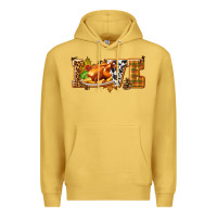 Antique Gold Love with Turkey Premium Hoodie - texasbilliewilder
