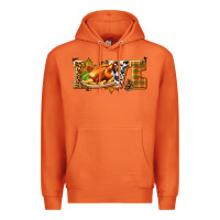 Carrot Love with Turkey Premium Hoodie - texasbilliewilder