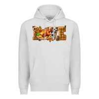 Dove Grey Love with Turkey Premium Hoodie - texasbilliewilder