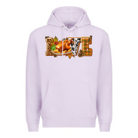 Lilac Love with Turkey Premium Hoodie - texasbilliewilder