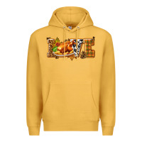 Mustard Love with Turkey Premium Hoodie - texasbilliewilder