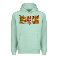 Seafoam Love with Turkey Premium Hoodie - texasbilliewilder