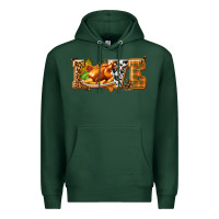 Sports Green Love with Turkey Premium Hoodie - texasbilliewilder