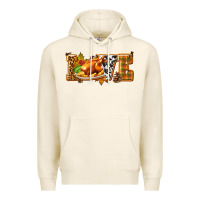 Tofu Love with Turkey Premium Hoodie - texasbilliewilder