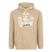 Mushroom Merry Christmas Happy New Year Heavyweight Hoodie - Bettercallsaul