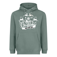 Sage Merry Christmas Happy New Year Heavyweight Hoodie - Bettercallsaul