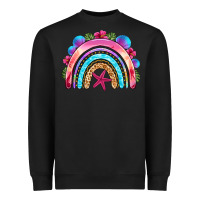 Black summer rainbow Heavyweight Sweatshirt - NancyCooperArtShop