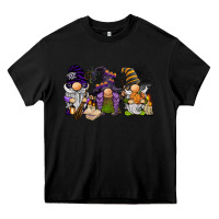Black halloween gnomies Heavy Core Tee - BarkalooDesign