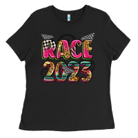 Black race 2023 Ladies Tee - Zillion Design Studio