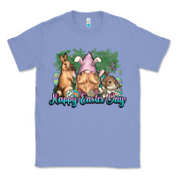 Colony Blue Gnome Bunny Happy Eater Day Classic Tee - NancyCooperArtShop