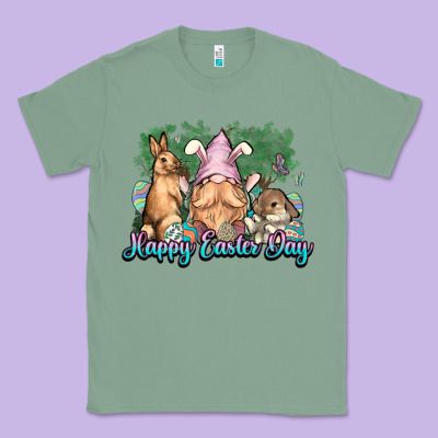 Gnome Bunny Happy Eater Day Classic Tee Designed By Nancycooperartshop