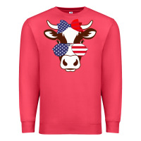 Cardinal Cow 4Th Of July Independence Day Premium Sweatshirt - Bettercallsaul