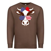 Chestnut Cow 4Th Of July Independence Day Premium Sweatshirt - Bettercallsaul