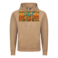 Vintage Coffee wild west license plate Vintage Hoodie - Artiststas