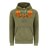Vintage Olive wild west license plate Vintage Hoodie - Artiststas