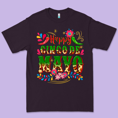 Happy Cinco De Mayo Premium Tee Designed By Cts Tumbler Store