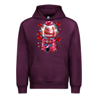 Mauve Wine kiss  machine  olivia Urban Hoodie - OliviaCreatesArt