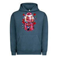 Pigment Midnight Navy kiss  machine  olivia Urban Hoodie - OliviaCreatesArt