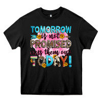 Black tomorrow is not promised cuss them out today! Heavy Core Tee - Zillion Design Studio