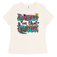 Bone my heart is on that track Ladies Tee - Zillion Design Studio