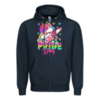 Navy Pride Day LGBTQ Zipper Hoodie - BundleAndBundleShop