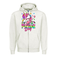 Oatmeal Heather Pride Day LGBTQ Zipper Hoodie - BundleAndBundleShop